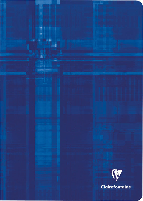 Clairefontaine Notizheft, A4, liniert, Klammerheftung, 80 Seiten, 90 g/m² – sortiert