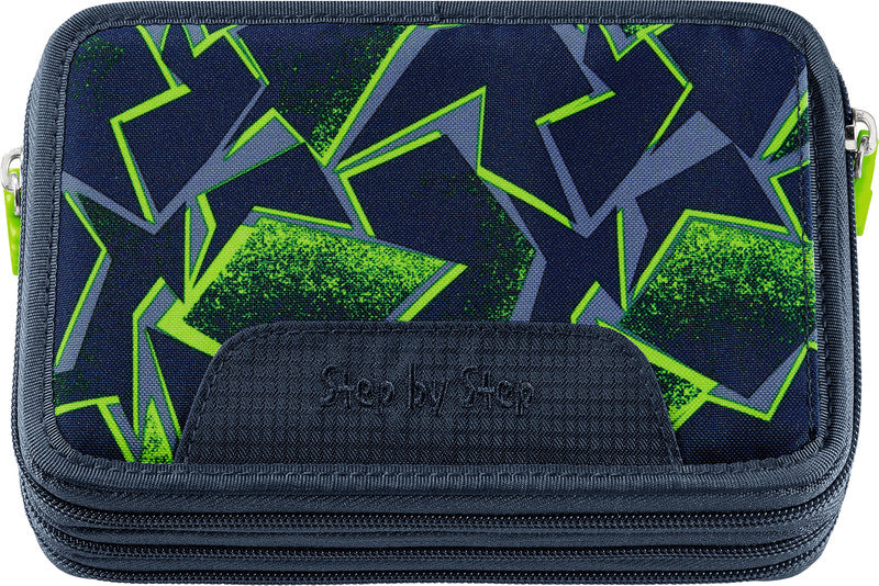 Step by Step XXL Etui, gefüllt, 43-teilig – Wild T-Rex Taro – Kunststoff – 20 × 13 × 7 cm