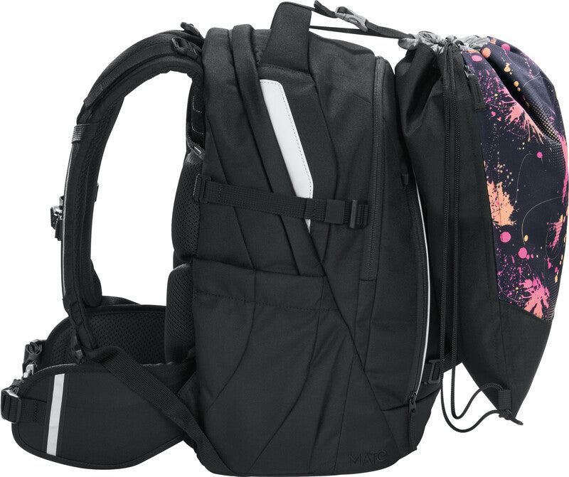 Coocazoo Sportbeutel – 4,5 l, Motiv Colour Drift, wasserabweisend, 34 × 43 cm