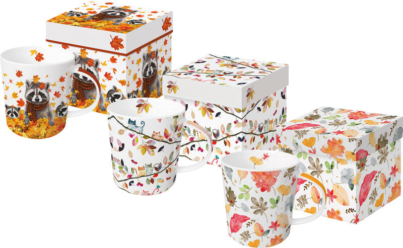 Ppd Autumn Tasse – 0,40 l, New Bone China, mehrfarbig, spülmaschinenfest