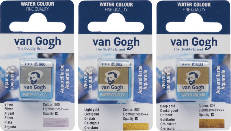 Van Gogh Aquarellfarbe – Silber Metallic