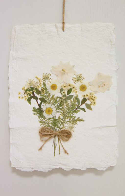Stafil Gepresste Trockenblumen – Blau – 130 × 180 mm