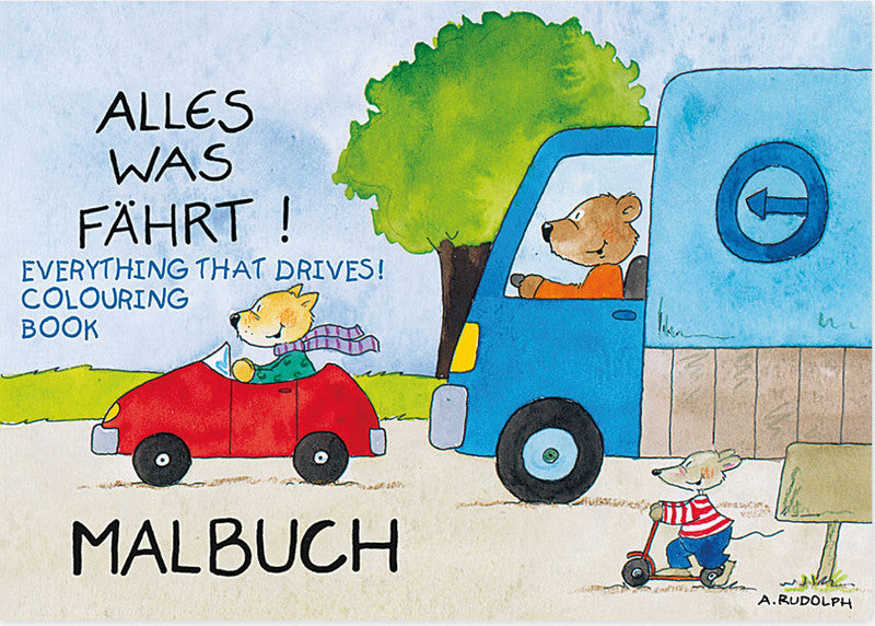 Grätz verlag Malbuch, Karton, 7,4 × 10,5 cm, Mehrfarbig