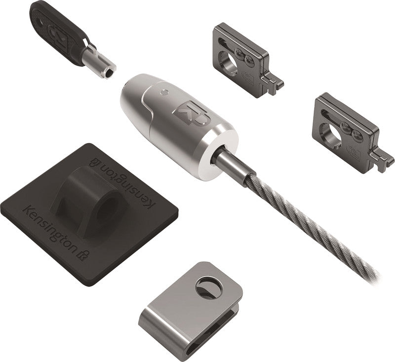Kensington MicroSaver 2.0 Kabelschloss – für Desktop-PC und andere Geräte, schwarz