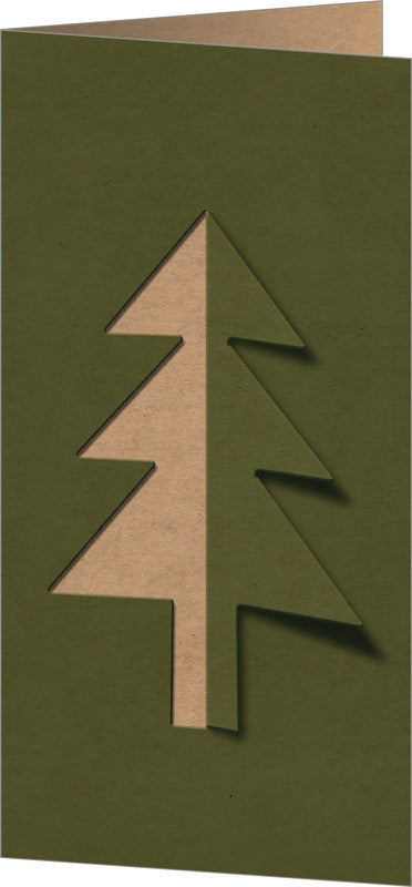 Sigel Weihnachtsgrusskarte (Ausgeschnitten) – 220 × 110 mm – mit Umschlägen, für Inkjet/Laser/Kopierer, 10er Pack