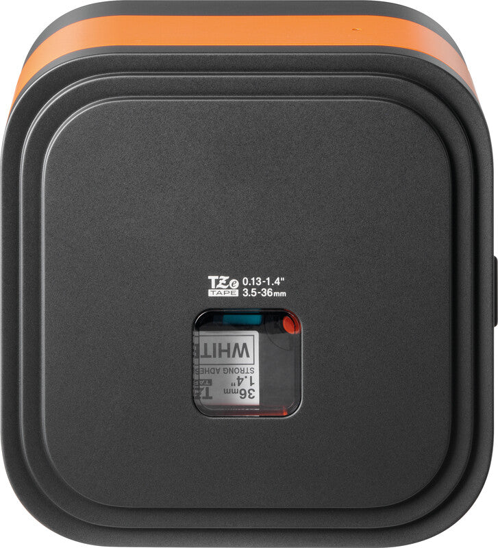 Brother Cube Pro Etikettendrucker – orange/schwarz, Kunststoff