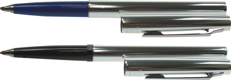Pentel Rolling Writer – Tintenroller, mit Kappe, 0,6 mm, Blau