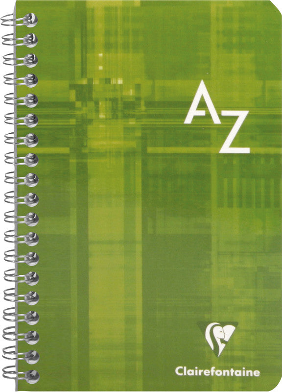 Clairefontaine Spiralblock, 110 × 170 mm, 5 mm kariert, Spiralbindung, Karton, 90 Blatt, 90 g/m² – sortiert