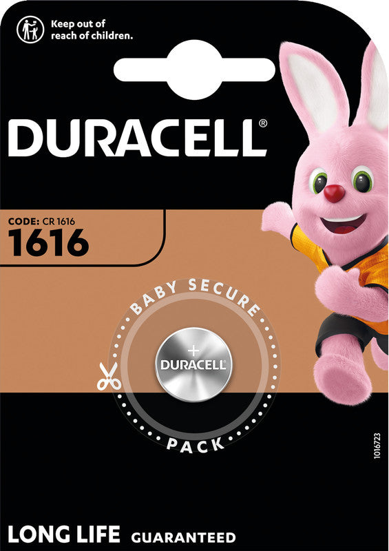 Duracell CR1616 Batterie 3 V