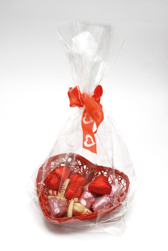 Celloclair Cellophantüten – mit Kreuzboden, Kunststoff – 165 × 265 × 66 mm – 10 Stk.