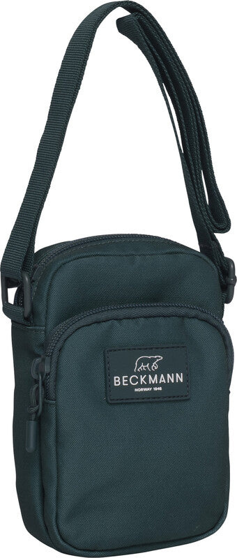 Beckmann Umhängetasche – Motiv Dunkelgrün, 11 × 17 × 5 cm, Polyester (PES)