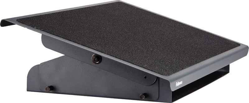 Fellowes Fussstütze Professional Series – 56 × 34,9 × 10,2 cm, Stahl, Schwarz
