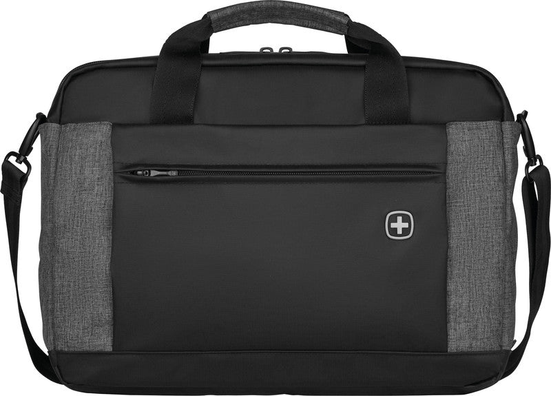 Wenger/SwissGear Wenger Underground Notebook-Tasche – für Notebooks bis 16", 9 l, wasserabweisend, Polyester, schwarz