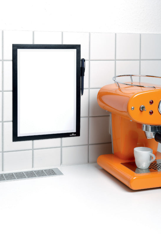 Durable DURAFRAME Note Magnetrahmen – A4 – Schwarz
