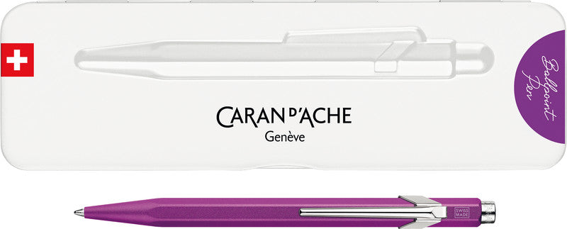 Caran d-Ache Caran d'Ache Kugelschreiber – farbig sortiert, Aluminium