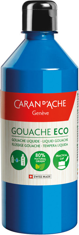 Caran d-Ache Gouache – cyan, 500 ml