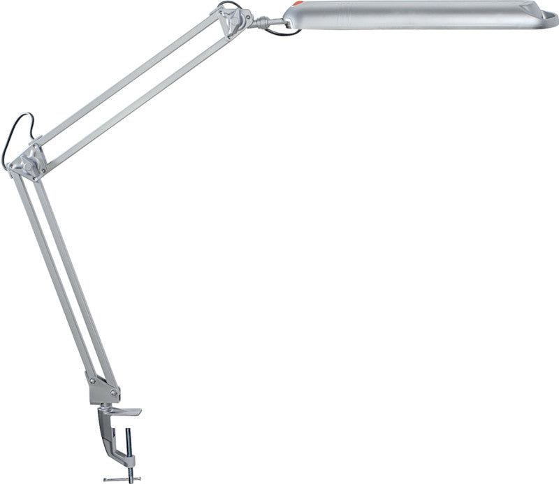 MAUL LED-Tischleuchte Atlantic – Klemmfuss, drehbar und neigbar – 5'800 K – 400 lm 9 W – Schwarz