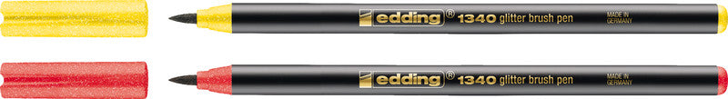 Edding Filzstifte, Strichbreite 0,5–5 mm, 10 Farben