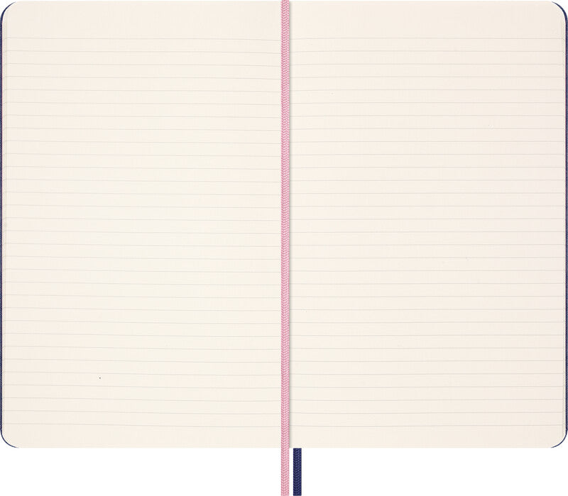 Moleskine Notizbuch Limited Edition Sakura, liniert, Leimbindung, Hardcover, 176 Seiten, 100 g/m² – blau