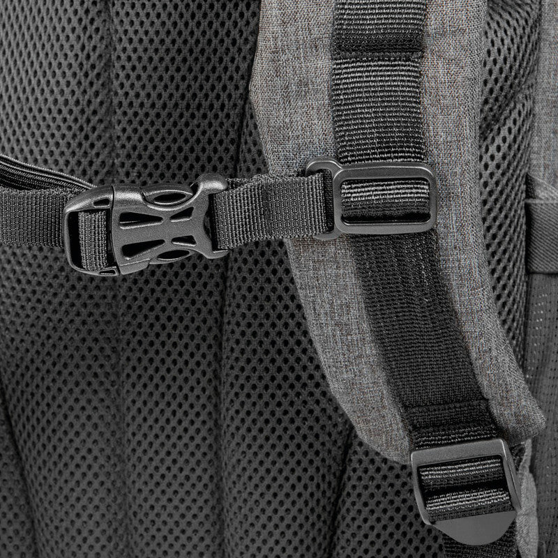 Hama Terra Kamerarucksack – Innenmasse 220×135×220 mm – mit Tabletfach, Regenhülle – Grau – Polyester