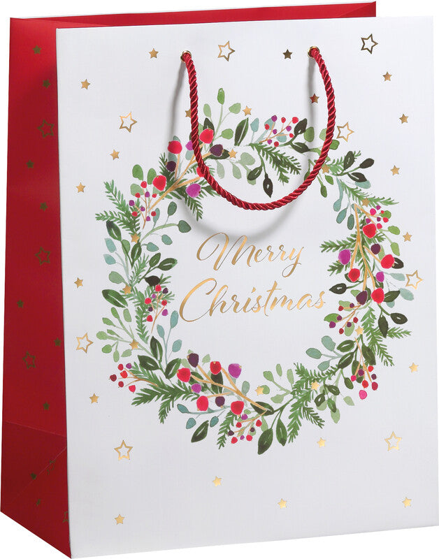 Zoewie Geschenktasche – Merry Christmas – Papier, 200 g/m2 – 170 × 225 × 92 mm