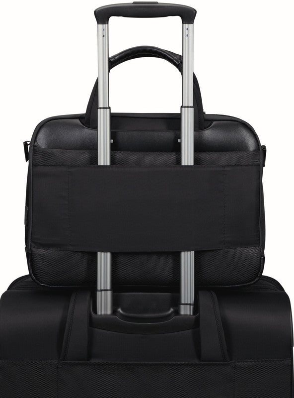 Samsonite Spectrolite 3.0 Notebook-Tasche – 12 l, Aufsteckfunktion, USB-Port, Polyester, Schwarz