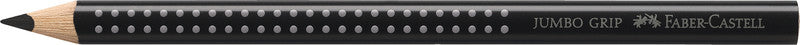 Faber-Castell Aquarellfarbstift Jumbo Grip – Schwarz, Ø 5,3 mm, Dreikantig, FSC