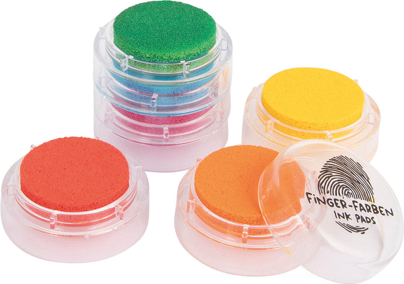 Trendhaus Stempelkissen – sortiert, 34 × 34 × 64 mm, Set zu 6