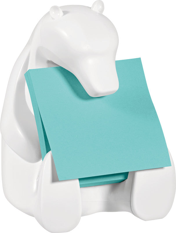 Post-It Stiftschlaufe – Kunststoff, weiss, 76 × 76 mm