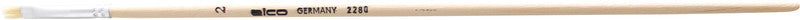 Elco pinsel ELCO Ölmalpinsel – Holz, Länge 300 mm, flach, Aluminiumzwinge, Chinaborsten