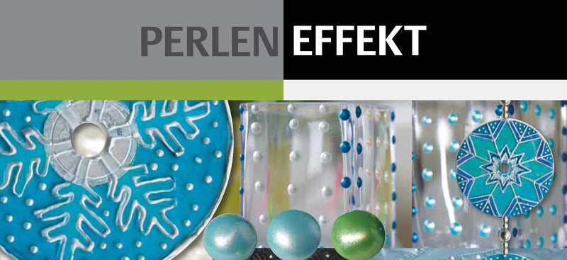 Schjerning Perlenstift – Perlenstifte – silberner Perleffekt, 28 ml, für Papier, Textilien & Keramik