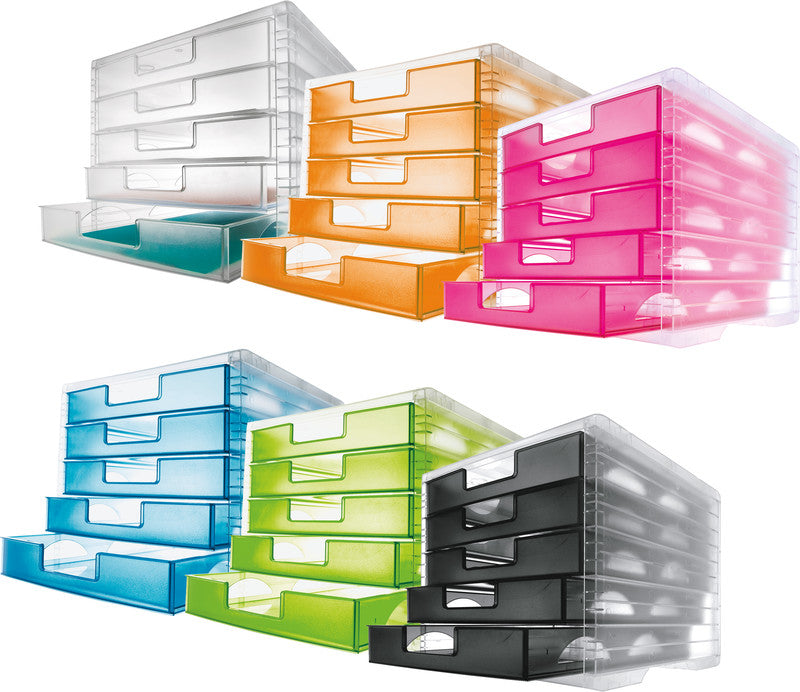 Styro Lightbox Schubladenelement – für A4, C4 – 340 × 270 × 255 mm
