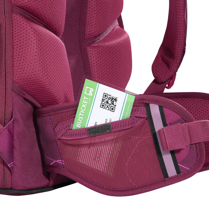 Coocazoo Rucksack Porter – Berry Bubbles – pink – 30/35 l – recycelte Materialien