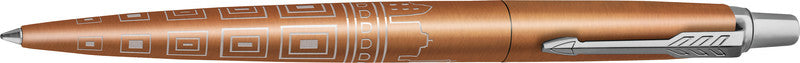Parker Kugelschreiber – Orange, Edelstahl