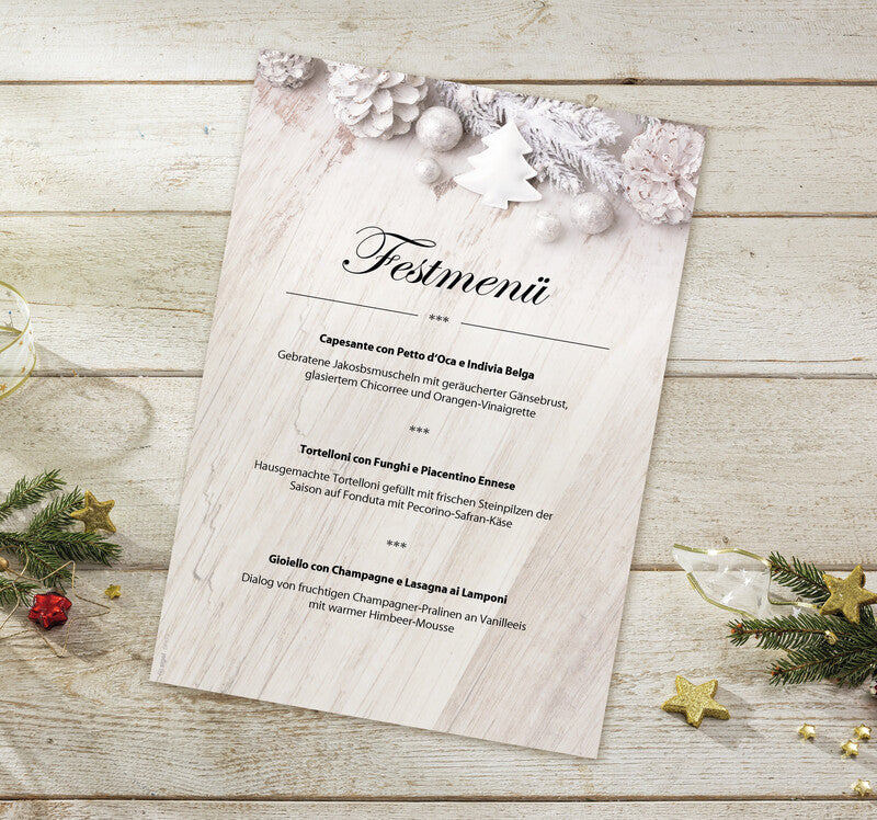 Sigel Motivpapier – A4, 90 g/m², mehrfarbig, Motiv: Rustic White – für Inkjet/Laser/Kopierer – FSC – 25 Blatt
