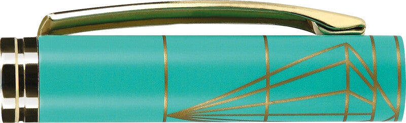 Belius Kugelschreiber – türkis, Aluminium