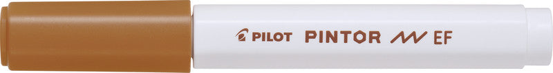 Pilot Pigment-Marker Pintor – Rundspitze 0,5-0,7 mm – Braun – Deckend