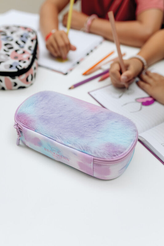 Beckmann Sport Jr. Schlamperetui, leer – Tie Dye – Kunststoff – 22,0 × 11,0 × 5,0 cm