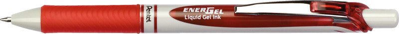 Pentel EnerGel Eco Gelschreiber – rot, 0,7 mm, schnelltrocknend, Druck, nachfüllbar