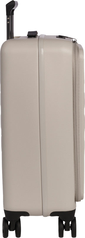 Worldpack Kofferset Seattle 3-teilig Handgepäck – Hartschale rPET, 4 Doppelrollen, beige