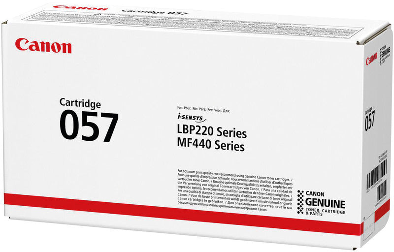Canon Toner 057H – schwarz, 10000 Seiten