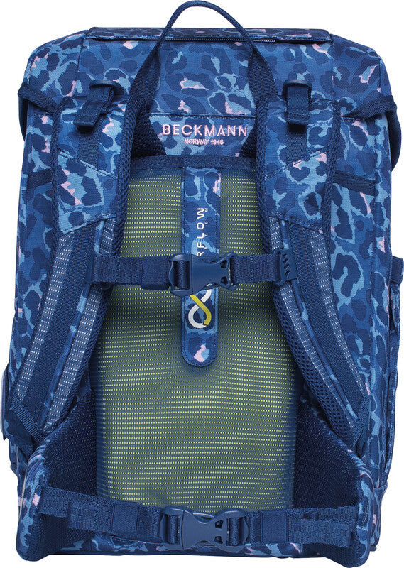 Beckmann Schulrucksack Plus Air – Cheetah – 20 l – aus recycelten PET-Flaschen