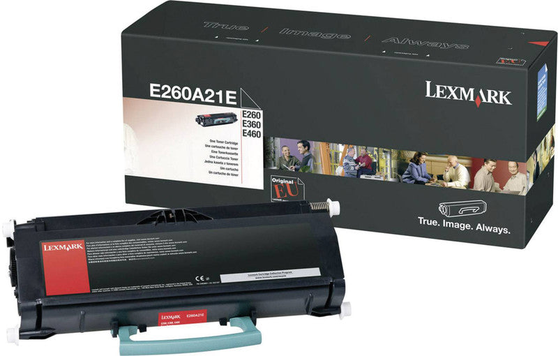 Lexmark Toner – schwarz, 3500 Seiten
