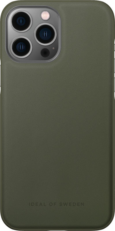 Ideal of Sweden – Backcover – für Apple iPhone 13 Pro Max – Intensives Khaki – Kunstleder