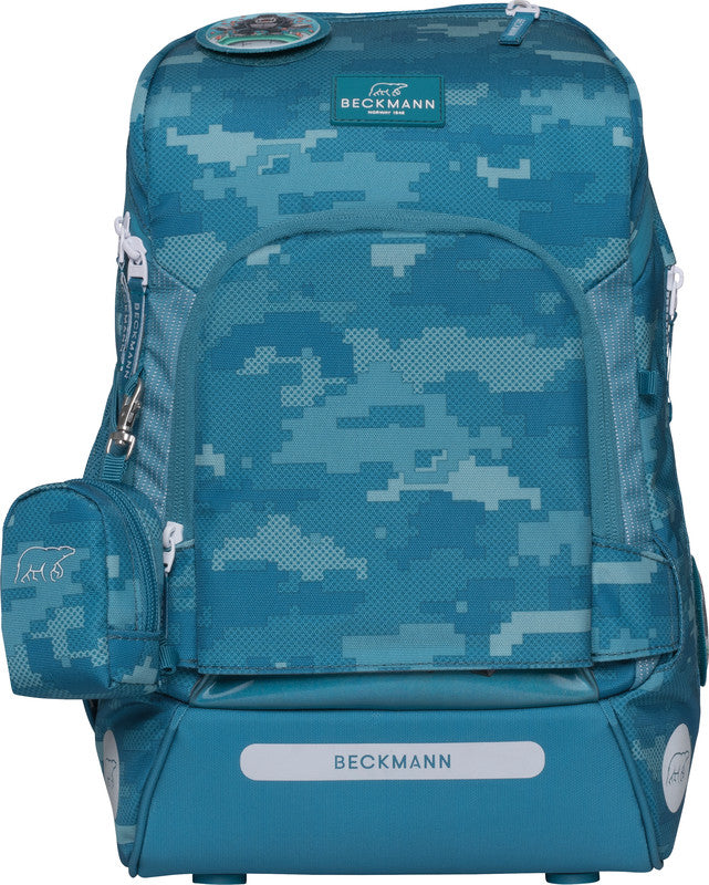 Beckmann Schulrucksack Active Air Flx – Jungle Game – Recycelte Materialien
