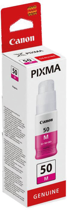 Canon Tintenpatrone GI-50M, magenta, 70 ml – für Inkjetdrucker/Multifunktionsgeräte