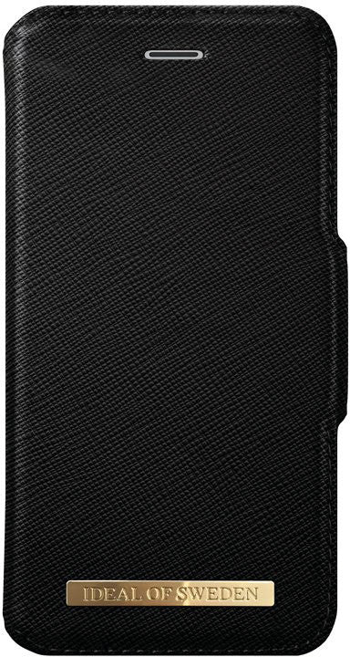 Ideal of Sweden – Booklet-Hülle – für Apple iPhone 6–8/SE (2020) – Saffiano Schwarz – mit Kartenfach