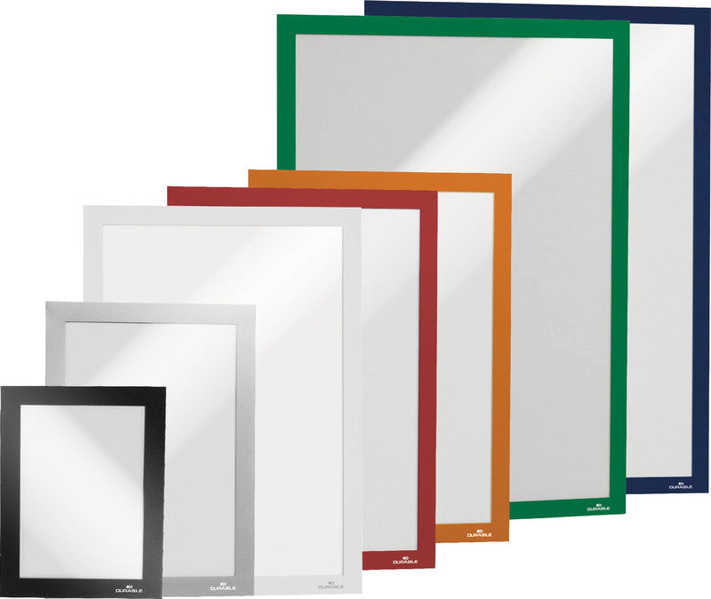 Durable DURAFRAME Magnetrahmen – A3 – Schwarz – 2er-Pack