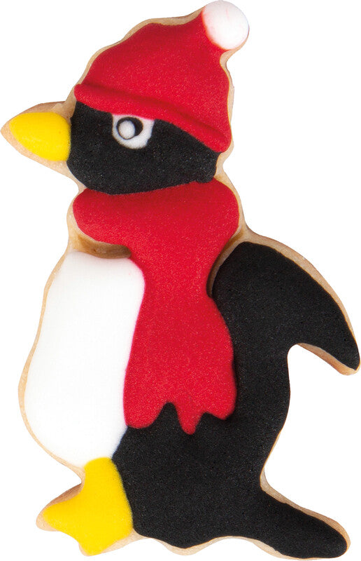 Städter Ausstecher – Weihnachtspinguin-Form – Edelstahl – Silber – 6 cm – 1-teilig