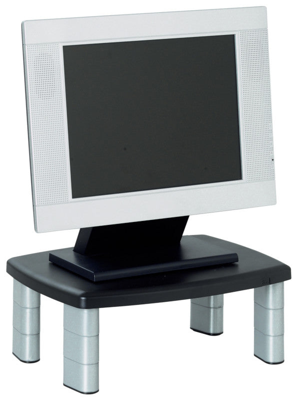 3M Monitorhalterung, bis 21", 36 kg, höhenverstellbar, schwarz/silber